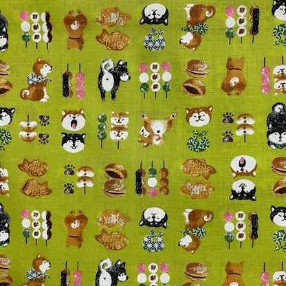 Fabric Bookmark - Shiba Inu